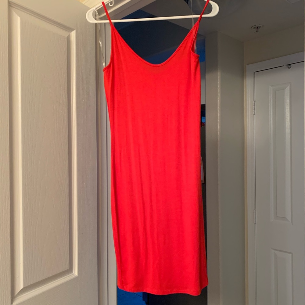 Fashion Nova red cocktail dress